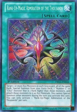 Rank-Up-Magic Admiration of the Thousands Card Front