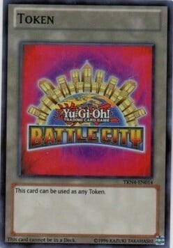 Battle City Token Card Front