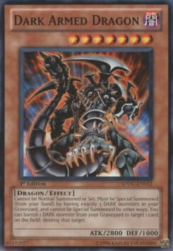 Dark Armed Dragon Card Front