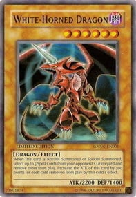 White-Horned Dragon Card Front