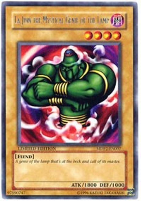 Genio della Lampada Card Front