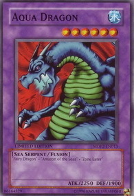 Aqua Dragon Card Front