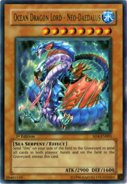 daedalus deck yugioh Amazon.com: Yu-Gi-Oh! - Ocean Dragon Lord - Neo-Daedalus (SD4-EN001) - Structure 4: Fury from The Deep - 1st Edition Ocean Dragon Lord - Neo-Daedalus
