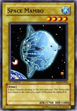 Pesce Luna Spaziale Card Front