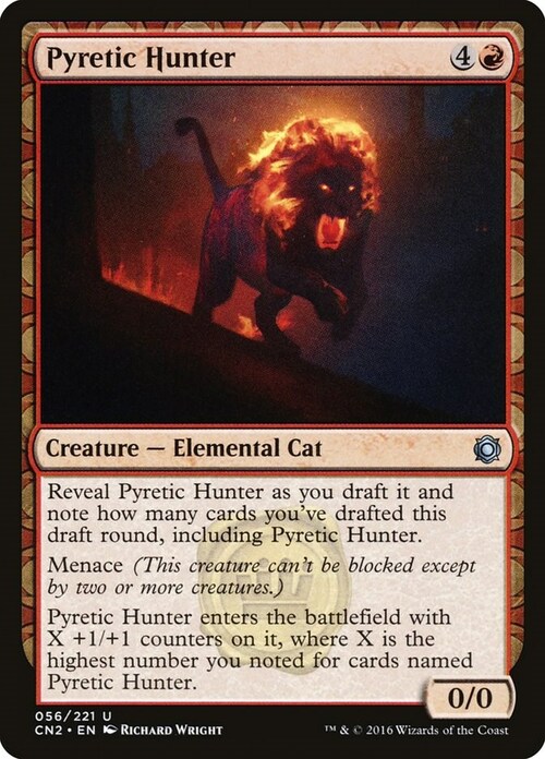 Pyretic Hunter Card Front