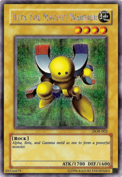 Beta The Magnet Warrior Card Front
