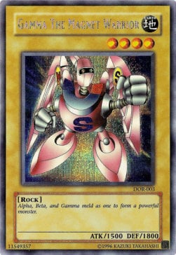 Gamma The Magnet Warrior Card Front