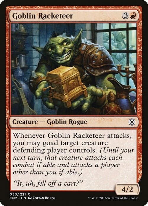 Goblin Racketeer Card Front