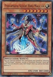 Performapal Sleight Hand Magician · Ultra Rare 001