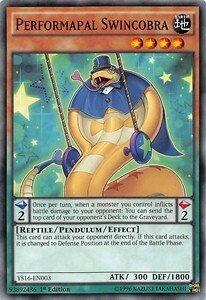Performapal Swincobra Card Front