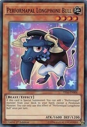 Performapal Longphone Bull · Super Rare 006