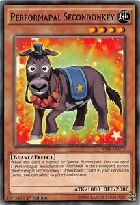 Performapal Secondonkey Card Front