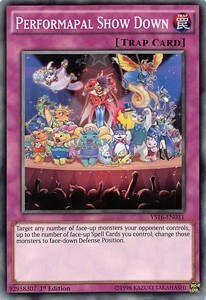 Performapal Show Down Card Front