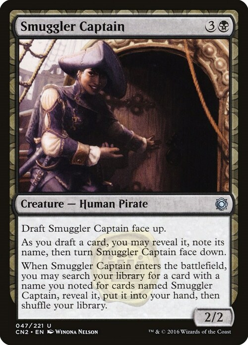Smuggler Captain Card Front