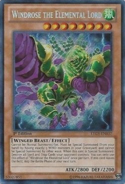 Windrose the Elemental Lord Card Front