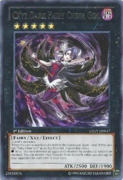 CXyz Dark Fairy Cheer Girl Card Front
