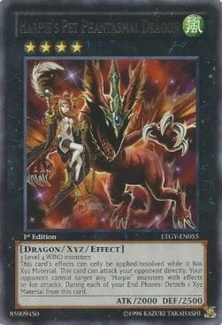 Harpie's Pet Phantasmal Dragon Card Front