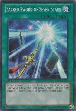 Sacred Sword of Seven Stars Card Front