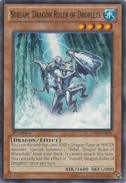 Stream, Dragon Ruler of Droplets Card Front