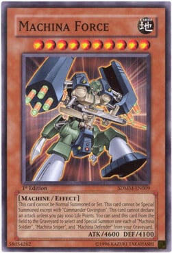Machina Force Card Front