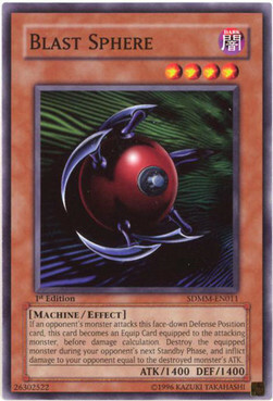 Blast Sphere Card Front