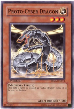 Proto-Cyber Drago Card Front