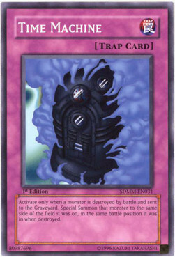 Time Machine Card Front