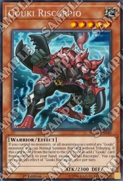 Gouki Crescorpio Card Front