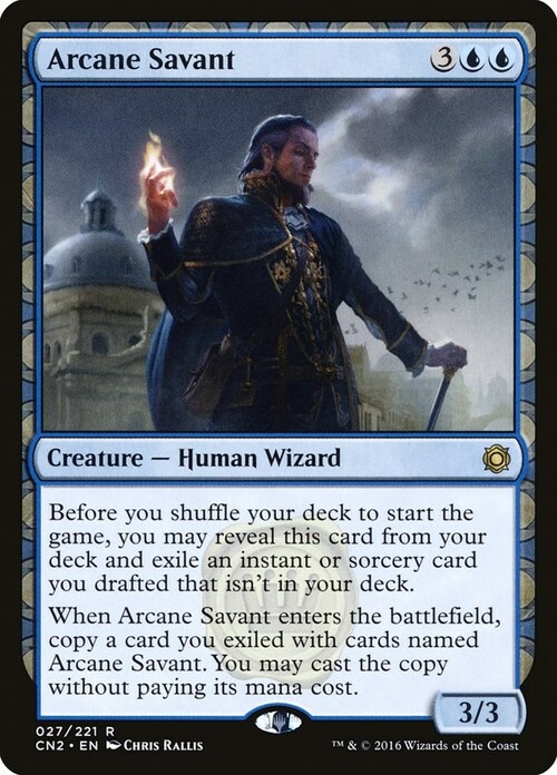 Arcane Savant Card Front