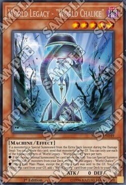 World Legacy - "World Chalice" Card Front