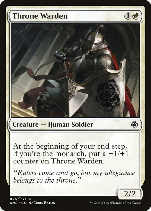 Throne Warden Card Front