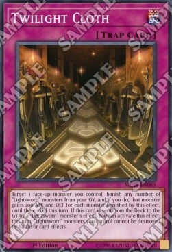 Twilight Cloth Card Front