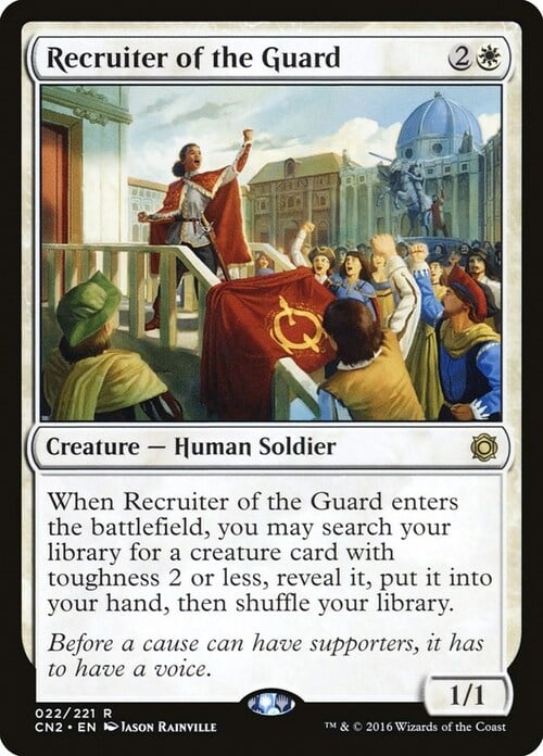 Recruiter of the Guard Card Front