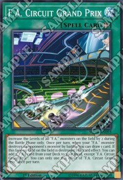 F.A. Circuito Grand Prix Card Front