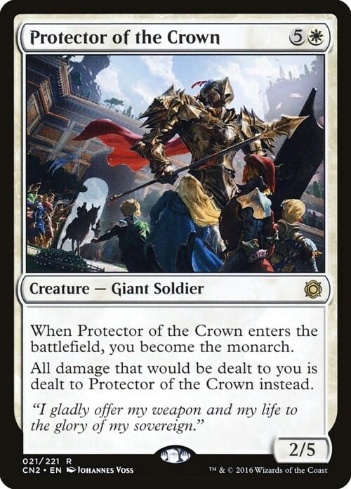 Protector of the Crown Card Front