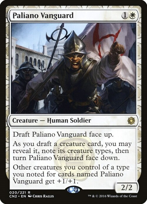Paliano Vanguard Card Front
