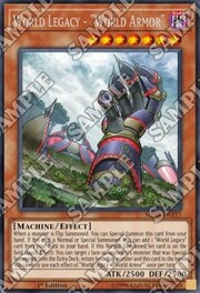 World Legacy - "World Armor" · Rare 117