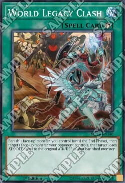 World Legacy Clash Card Front