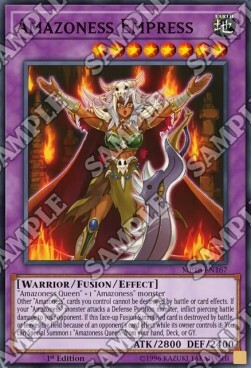 Amazoness Empress Card Front