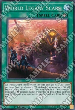 Cicatrici Eredità del Mondo Card Front