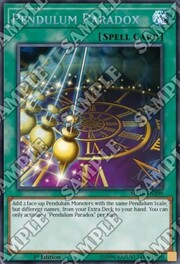Pendulum Paradox · Secret Rare 209sec