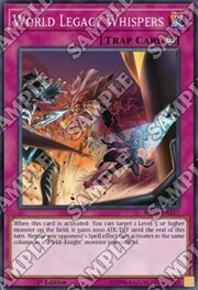 World Legacy Whispers · Rare 217
