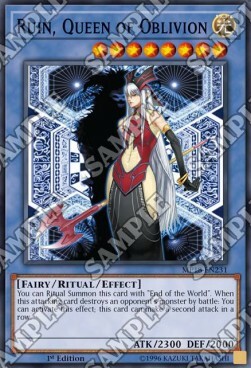 Ruin, Queen of Oblivion Card Front