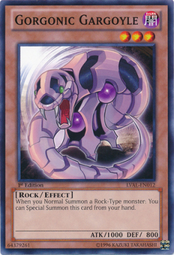 Gorgonic Gargoyle Card Front