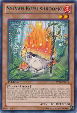 Sylvan Komushroomo Card Front