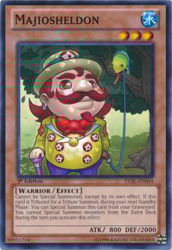 Majiosheldon Card Front