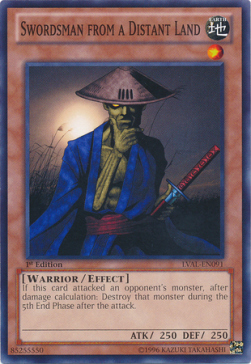Swordsman from a Distant Land Card Front