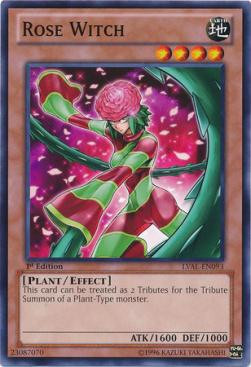 Rose Witch Card Front