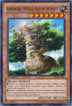 Alpacaribou, Mystical Beast of the Forest Card Front