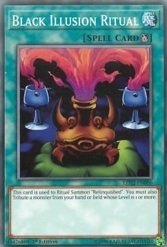 Black Illusion Ritual Card Front